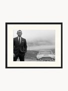 Fotografia emoldurada de Daniel Craig como James Bond