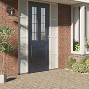 vidaXL Película para janela fosca 45x1000 cm PVC design às riscas
