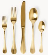 Conjunto de talheres escovados Zooey, vários tamanhos