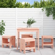 vidaXL 5 pcs conj. jantar p/ jardim madeira de douglas maciça