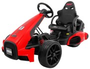 Kart elétrico para Crianças 3 Rodas 12V XR-1 Rodas Espuma EVA Vermelho