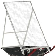vidaXL Peneira de jardim aço galvanizado