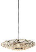 Candeeiro de suspensão oriental bambu 50 cm - Rina