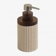 Dispensador De Sabão Em Poliresina Wassila Nude Beige - Sklum