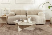 Mesa de Centro Orion – Travertino – 90x30x60 cm / 85x35x30 cm