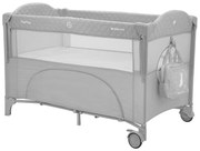 Berço Viagem Bebé 2 niveis Milky Way Cinzento 2023