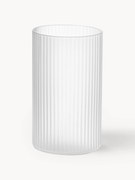 Copos pequenos artesanais com padrão em relevo Ripple, conjunto de 4