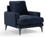 Cadeira Wing Papira – Azul Marinho – 80x90x88 cm