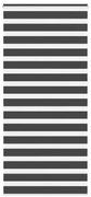 Cortina de zebra 110x230 cm largura do tecido 105,9cm poliéster