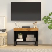 vidaXL Móvel de TV 60x33x43,5 cm madeira de mangueira maciça