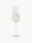 Copos de champanhe de cristal Power, conjunto de 6