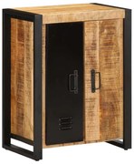 vidaXL Aparador 55x35x70 cm madeira de mangueira áspera maciça