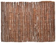 vidaXL Cerca em casca 1000x70 cm