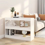 vidaXL Estante/divisória 100x30x72 cm branco