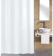 430280 Kleine Wolke Shower Curtain "Kito" 180x200 cm White