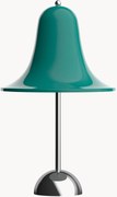 Candeeiro de mesa LED pequeno portátil e regulável Pantop, Design Verner Panton