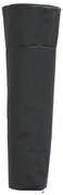 Capa p/ aquecedor forma pirâmide 86x47x241 cm oxford 420D preto
