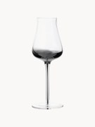 Copos de champanhe artesanais Smoke, 4 uni.