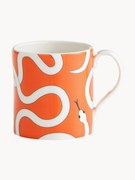 Canecas em porcelana Eden, conjunto de 4
