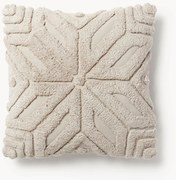 Capa de almofada em algodão com padrão de inverno Nira