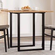 vidaXL Tampo de mesa quadrado 80x80x2 cm madeira de acácia maciça