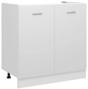 801196 vidaXL Armário inferior lava-loiça “Lyon” derivados de madeira branco