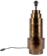 Candeeiro de mesa Art Deco bronze sem abajur - Bruut