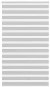 vidaXL Cortina de zebra 125x230 cm largura do tecido 120,9cm poliéster