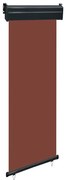 Toldo lateral para varanda 60x250 cm castanho