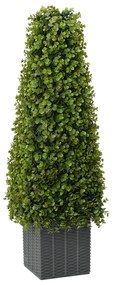 Planta Artificial Eucalipto vidaXL com Vaso 27x27x90 cm Verde
