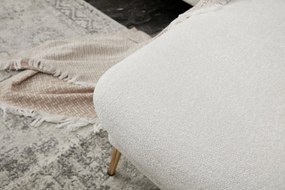 Sofá-Cama de Canto Simena – Creme Dourado – 266 x 133 cm