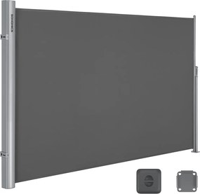 Toldo lateral varanda, terraço 200 x 300 cm antracite