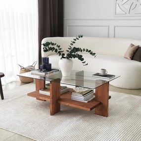 Mesa de Café Babylon – Madeira – 105cm x 40cm x 60cm