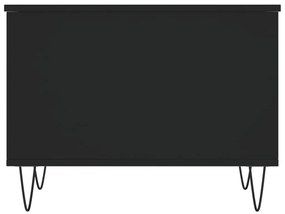 Mesa de centro 60x44,5x45 cm derivados de madeira preto