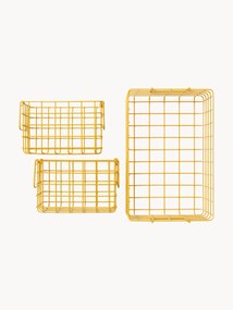 Metal Storage Baskets The Baskets, Set of 3