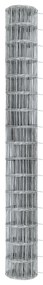 Cerca Euro com 7 Postes 1.6x10 m Aço Galvanizado