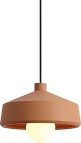 Candeeiro suspenso boémio terracota IP44 - Terracota