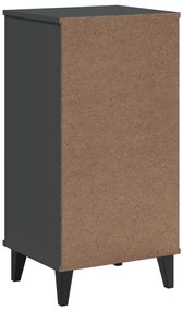 Mesa de cabeceira VIKEN derivados de madeira cinzento antracite