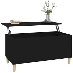 Mesa de centro 90x44,5x45 cm derivados de madeira preto