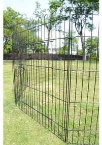 Parque para cães e outros animais de estimação - 8 vedações 71 x 61 cm