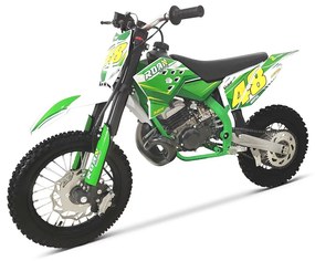 MINI MOTO Crianças MINICROSS gasolina Roan 50M 50cc 9cv 12/10" réplica KTM Verde