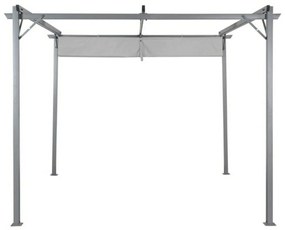 Pérgula DKD Home Decor MB-179019 290 x 290 x 230 cm Aço Metal/Plástico