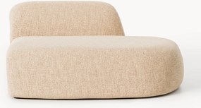 Módulo de chaise longue em bouclé Wolke