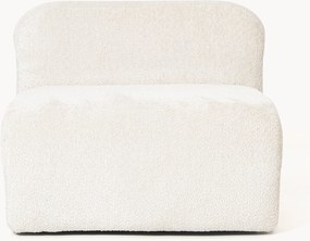 Módulo central em teddy-bouclé Wolke