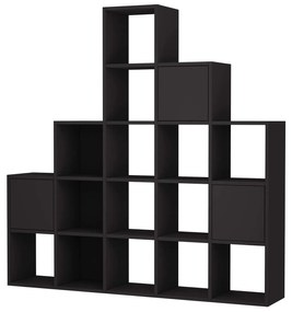 Secretária de Estudo e Estante Extra – Creme e Preto – Secretária: 120