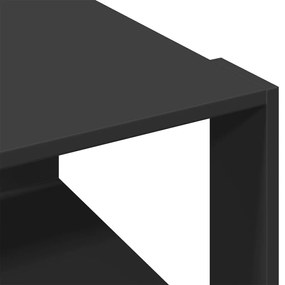 Mesa de centro 51,5x51,5x30 cm derivados de madeira preto