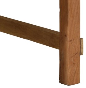 Mesa de Centro 55x60x40 cm Madeira Sólida Recuperada