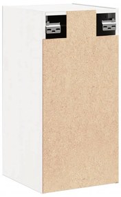 Mesas de cabeceira 2 pcs 30x30x60 cm pinho maciço branco