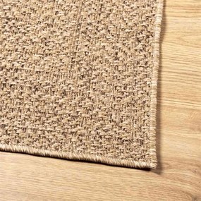 Tapete ZIZUR 80x150 cm aspeto de juta interior e exterior