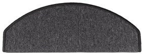 Tapetes de escadas 10 pcs 65x24x4 cm antracite